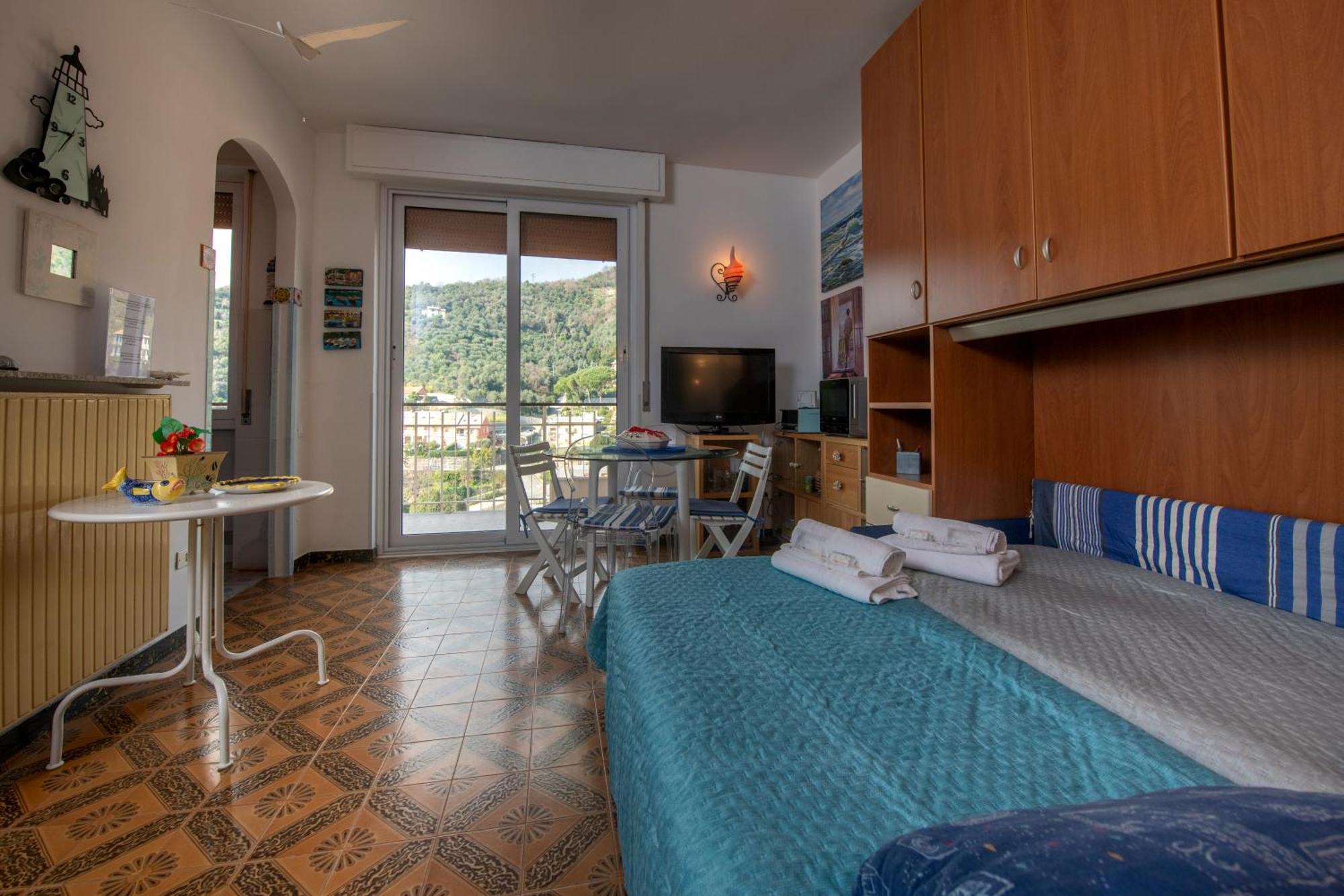 239 - Casa Del Sole Vista Mare Moneglia - 5Minuti A Piedi Dal Mare - Parcheggio Privato Apartamento Exterior foto