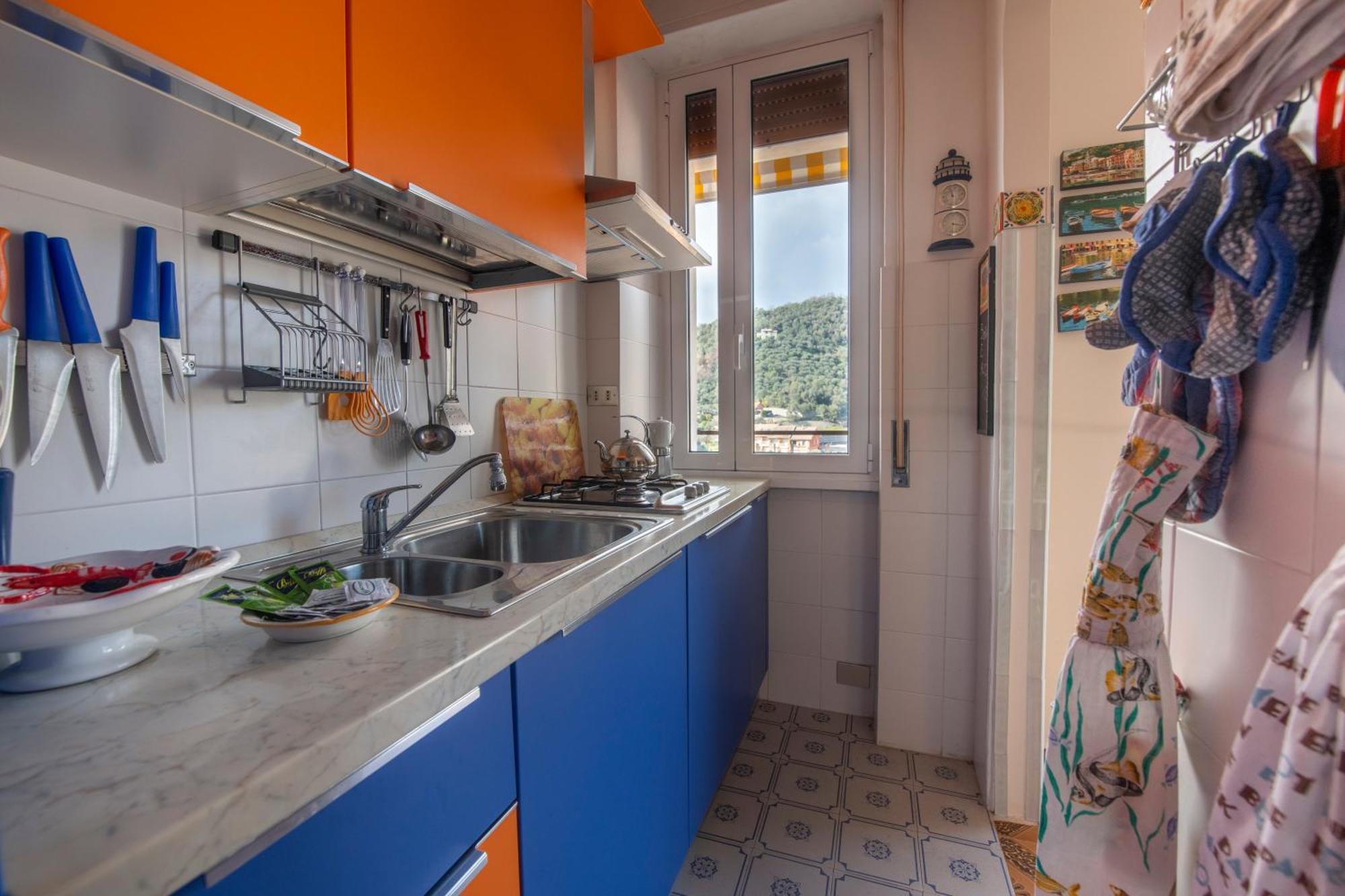 239 - Casa Del Sole Vista Mare Moneglia - 5Minuti A Piedi Dal Mare - Parcheggio Privato Apartamento Exterior foto